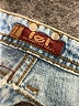 L.e.i. 100% Cotton Blue Denim Shorts Size 5 - photo 3