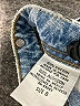 L.e.i. 100% Cotton Blue Denim Shorts Size 5 - photo 4