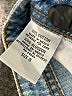 L.e.i. 100% Cotton Blue Denim Shorts Size 5 - photo 5