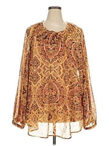 Torrid Long Sleeve Blouse (view 1)
