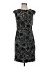 Ann Taylor Animal Print Black Cocktail Dress Size 2 - photo 1