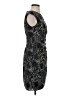 Ann Taylor Animal Print Black Cocktail Dress Size 2 - photo 4