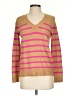 Ann Taylor LOFT Stripes Pink Pullover Sweater Size XS - photo 1