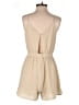 Lush 100% Polyester Tan Ivory Casual Dress Size M - photo 2