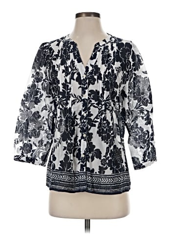 Talbots 3/4 Sleeve Blouse (view 1)