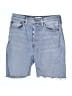 RE/DONE Blue Denim Shorts Size 26 waist - photo 1