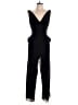 DB Studio 100% Polyester Solid Black Jumpsuit Size 10 - photo 1