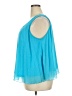 WD.NY 100% Polyester Teal Sleeveless Blouse Size 2X - photo 5