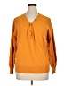 Ann Taylor LOFT Orange Pullover Sweater Size XL - photo 1