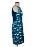 Tabitha 100% Cotton Print Blue Cocktail Dress Size 0 - photo 4