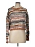 Made With Love 100% Acrylic Tweed Brown Pullover Sweater Size L - photo 1
