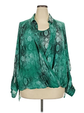 Investments 3/4 Sleeve Blouse (view 1)