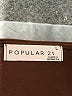 Popular 21 Brown Long Sleeve Top Size L - photo 7