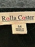 Rolla Coster Solid Black Jumpsuit Size M - photo 4