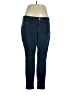 Ann Taylor LOFT Solid Blue Jeans Size 16 - photo 1
