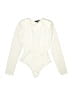 CQ by CQ Ivory White Bodysuit Size S - photo 1