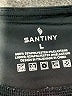 Santiny Solid Black Shorts Size L - photo 3