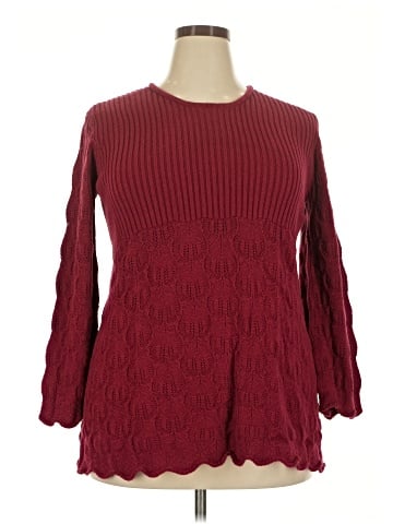 Woman Within Long Sleeve Blouse (view 1)