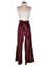 Blue Rain Burgundy Jumpsuit Size M - photo 1