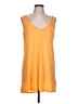 Soft Surroundings 100% Polyester Yellow Tank Top Size L - photo 1