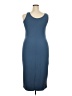 Torrid Blue Casual Dress Size 2X Plus (2) - photo 2