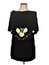 VAVA by Joy Han Black Short Sleeve Top Size L - photo 1