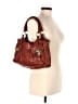 Rough Roses 100% Leather Brown Leather Hobo One size - photo 2