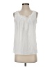 Talbots White Sleeveless Blouse Size 4 - photo 1