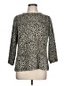 Van Heusen Animal Print Silver Pullover Sweater Size L - photo 1