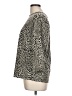 Van Heusen Animal Print Silver Pullover Sweater Size L - photo 5