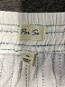 Per Se Stripes Ivory Shorts Size XL - photo 3