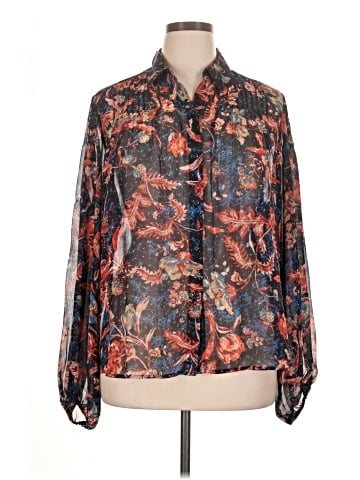 Express Long Sleeve Blouse (view 1)