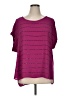 Lane Bryant 100% Polyester Pink Short Sleeve Top Size 14 (1) - photo 1