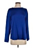 Banana Republic 100% Polyester Blue Long Sleeve Top Size S - photo 1
