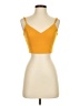 Lulus 100% Polyester Yellow Sleeveless Top Size XS - photo 1