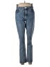 Monki 100% Cotton Hearts Blue Jeans Size 28 waist - photo 1
