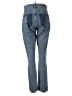 Monki 100% Cotton Hearts Blue Jeans Size 28 waist - photo 2