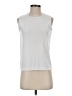 PASSPORTS White Sleeveless Top Size S - photo 1