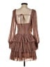 Mable 100% Polyester Brown Cocktail Dress Size S - photo 2