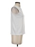 PASSPORTS White Sleeveless Top Size S - photo 4