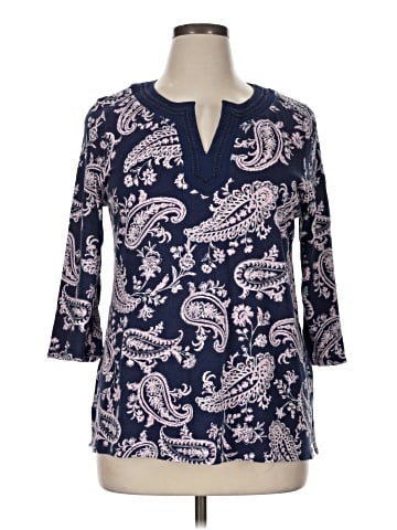 Talbots 3/4 Sleeve Blouse (view 1)