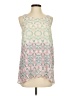 CAbi Aztec Or Tribal Print Pink Sleeveless Blouse Size S - photo 1