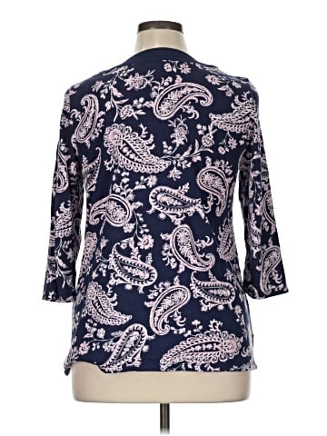 Talbots 3/4 Sleeve Blouse (view 2)