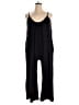 Assorted Brands Solid Black Jumpsuit Size XL - photo 1