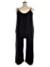 Assorted Brands Solid Black Jumpsuit Size XL - photo 2
