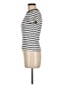 Old Navy Stripes Ivory Short Sleeve Turtleneck Size M - photo 5