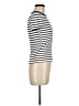 Old Navy Stripes Ivory Short Sleeve Turtleneck Size M - photo 4