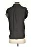 MIOU MUSE 100% Polyester Gray Short Sleeve Blouse Size S - photo 2