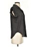 MIOU MUSE 100% Polyester Gray Short Sleeve Blouse Size S - photo 4