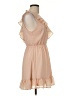 Monteau 100% Polyester Solid Tan Cocktail Dress Size M - photo 4